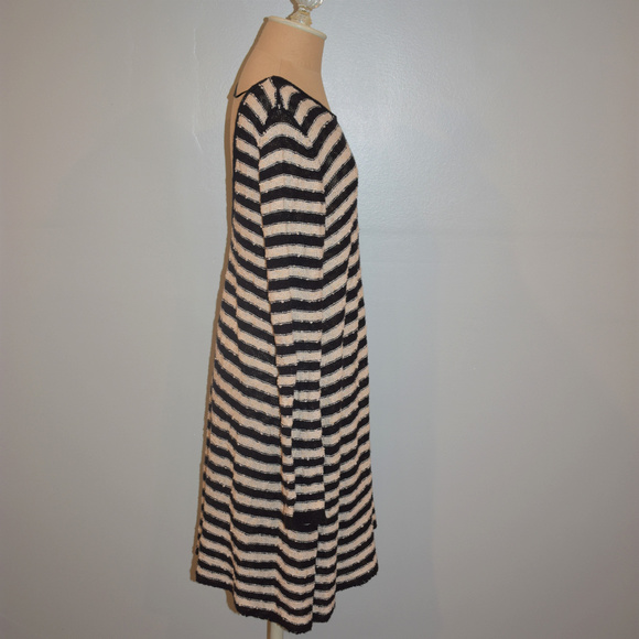 Free People Striped Swing Tunic Sweater Dress - Picture 4 of 5